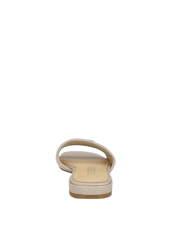 Sandals Women GUESS Tampa Signature G Sandals Taupe Sandals Women GUESS Tampa Signature G Sandals Taupe