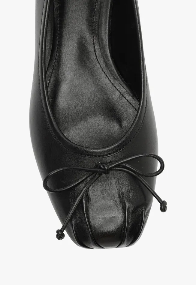 Schutz Shoes Ballerinas Arissa Draped Ballet Flat Black 8211 Women