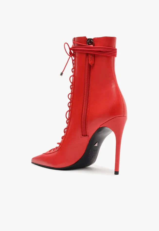 Schutz Shoes Booties Bella Bootie Red 8211 Women