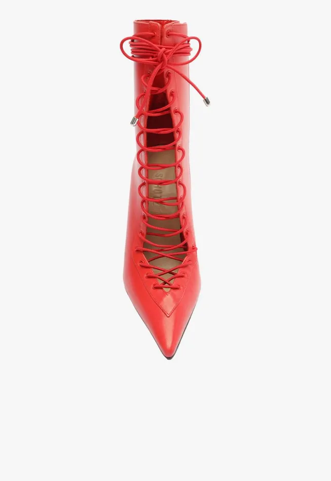 Schutz Shoes Booties Bella Bootie Red 8211 Women