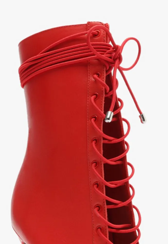 Schutz Shoes Booties Bella Bootie Red 8211 Women