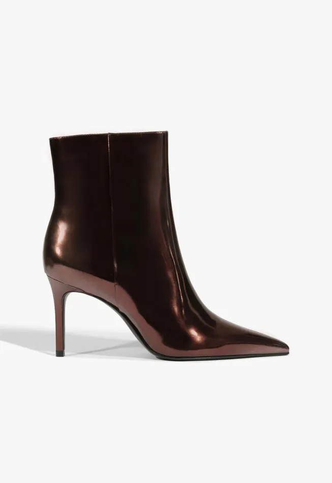 Schutz Shoes Booties Mikki Bootie Dark Brown 8211 Women