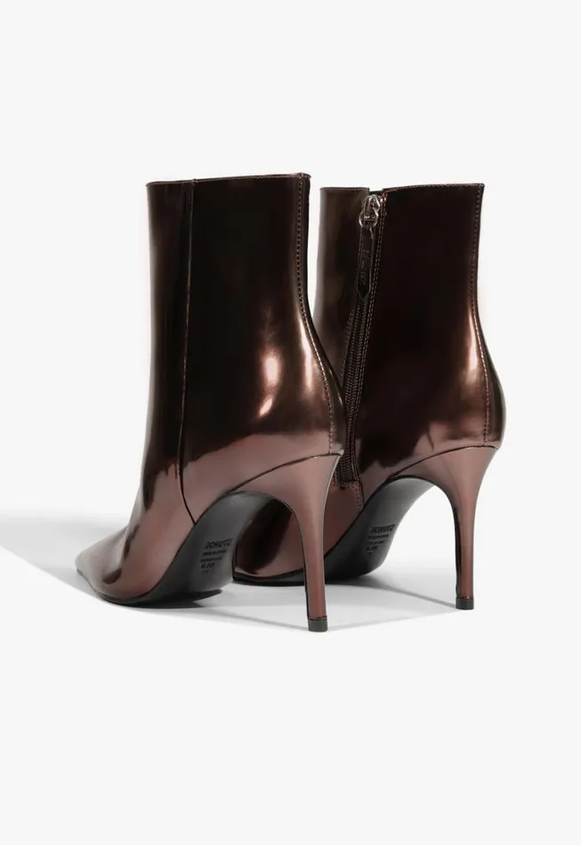Schutz Shoes Booties Mikki Bootie Dark Brown 8211 Women