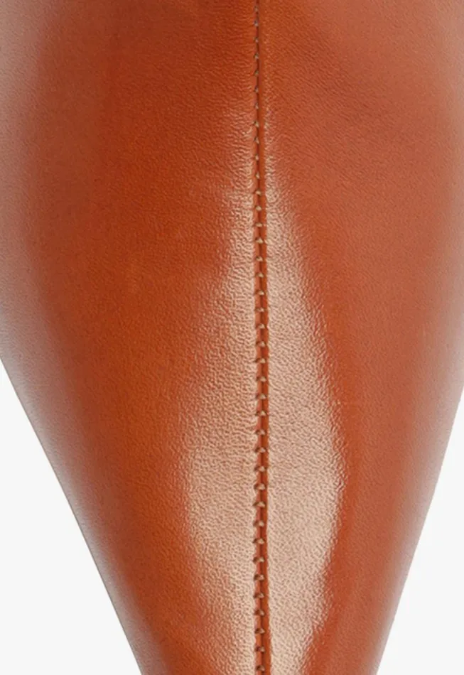Schutz Shoes Booties Mikki Mid Bootie Brown 8211 Women