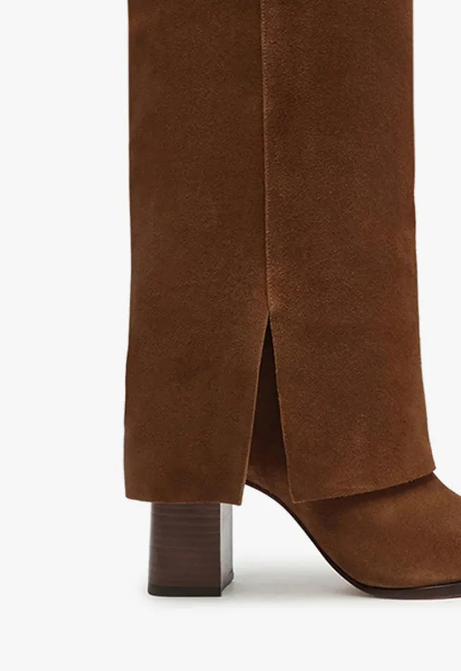 Schutz Shoes Boots Raffaela Cloak Boot Dark Caramel 8211 Women
