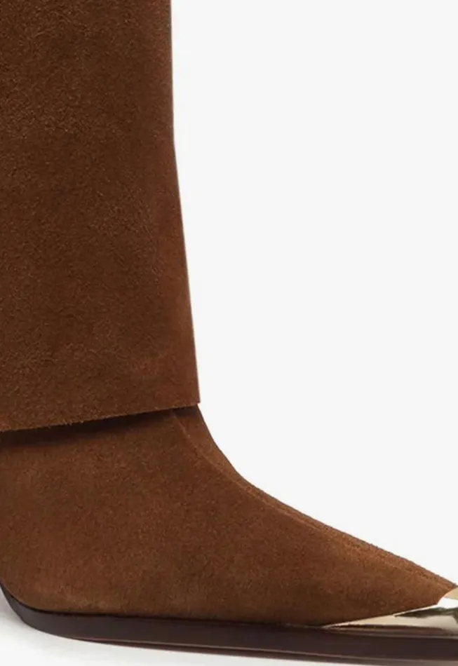 Schutz Shoes Boots Raffaela Cloak Boot Dark Caramel 8211 Women