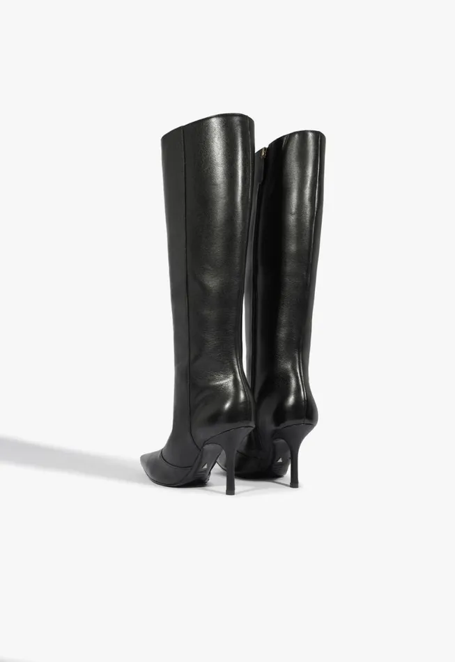 Schutz Shoes Boots Raffaela Up Stiletto Boot Black 8211 Women