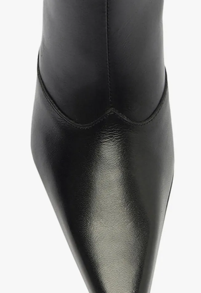 Schutz Shoes Boots Raffaela Up Stiletto Boot Black 8211 Women