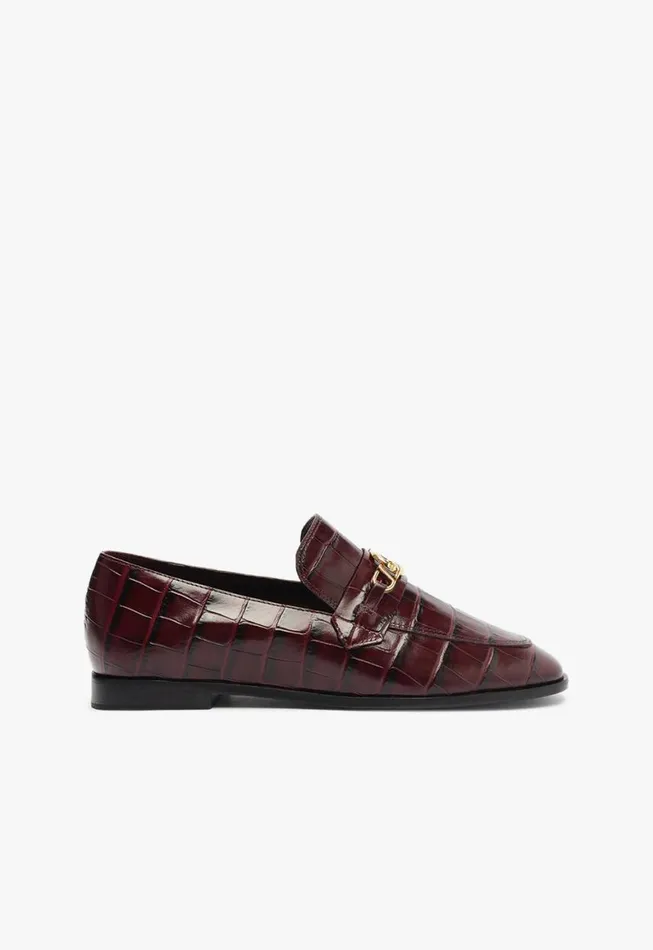 Schutz Shoes Loafers Morgan Flat Cherry Wine 8211 Women