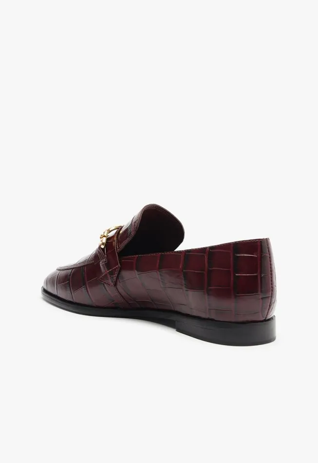 Schutz Shoes Loafers Morgan Flat Cherry Wine 8211 Women