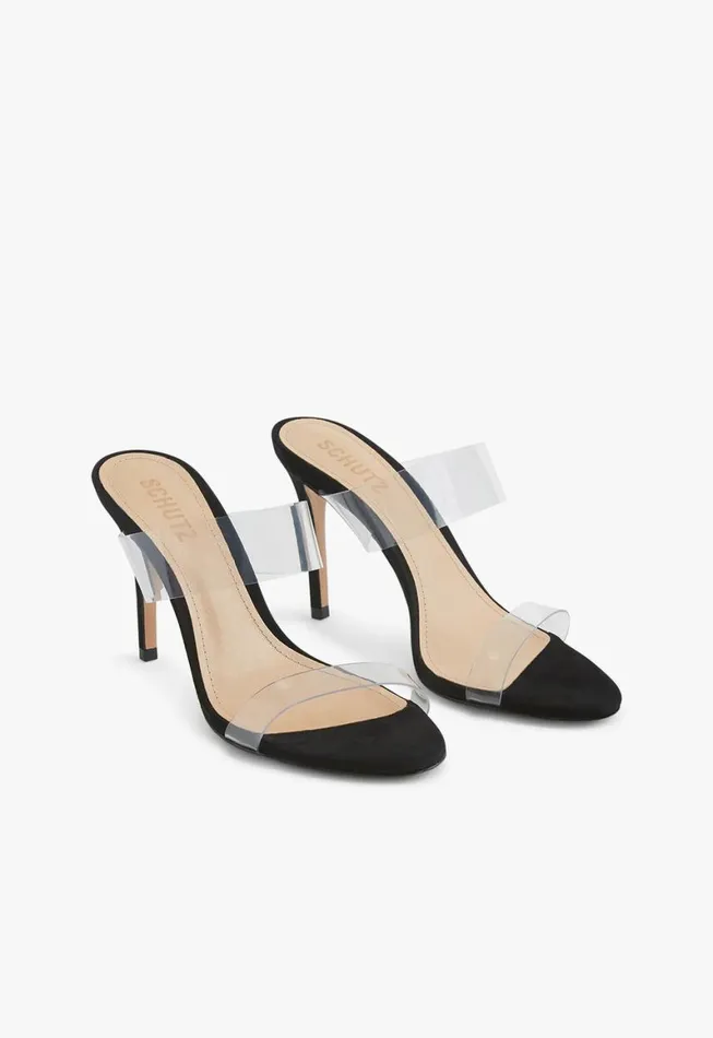Schutz Shoes Mules Ariella Sandal Black 8211 Women