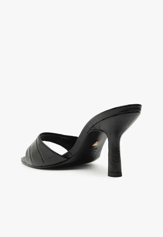 Schutz Shoes Mules Posseni Sandal Black 8211 Women