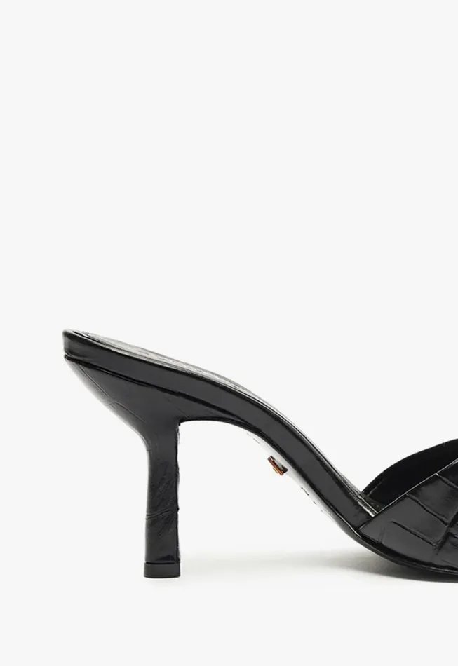Schutz Shoes Mules Posseni Sandal Black 8211 Women