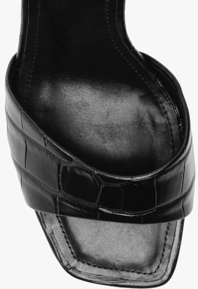 Schutz Shoes Mules Posseni Sandal Black 8211 Women