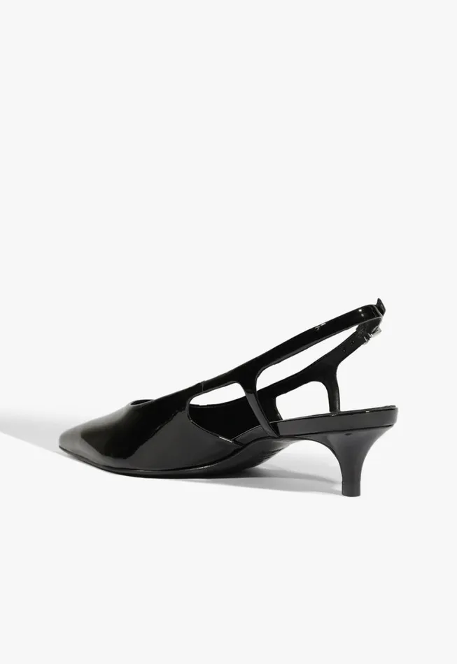 Schutz Shoes Pumps Boris Kitten Sling Pump Black 8211 Women