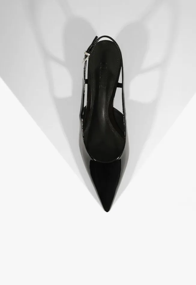 Schutz Shoes Pumps Boris Kitten Sling Pump Black 8211 Women