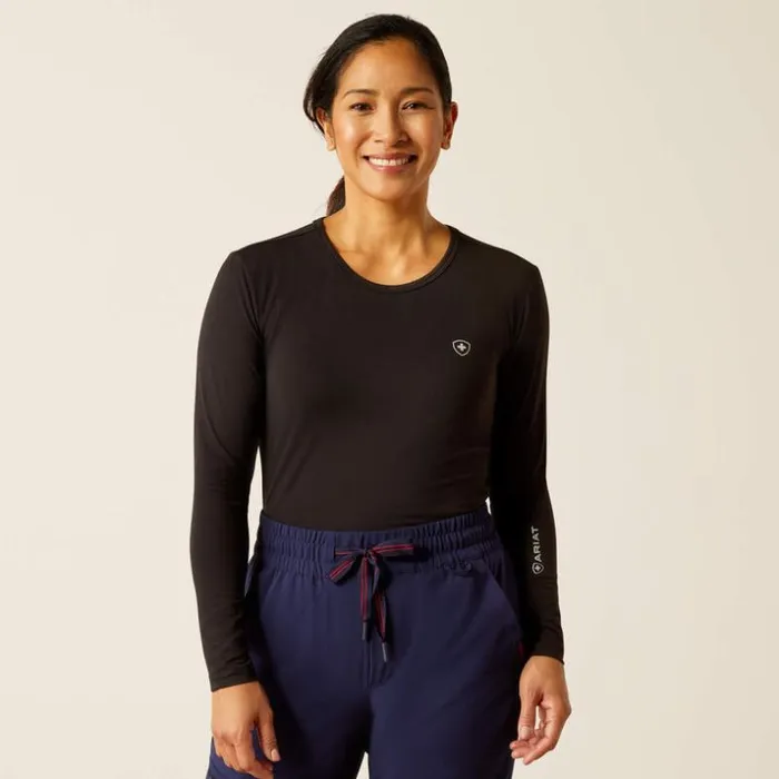 Scrubs 8211 New Women Ariat Soft Touch Underscrub Baselayer Black