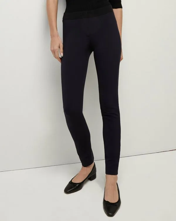 Scuba Legging Navy Women Veronica Beard Pants