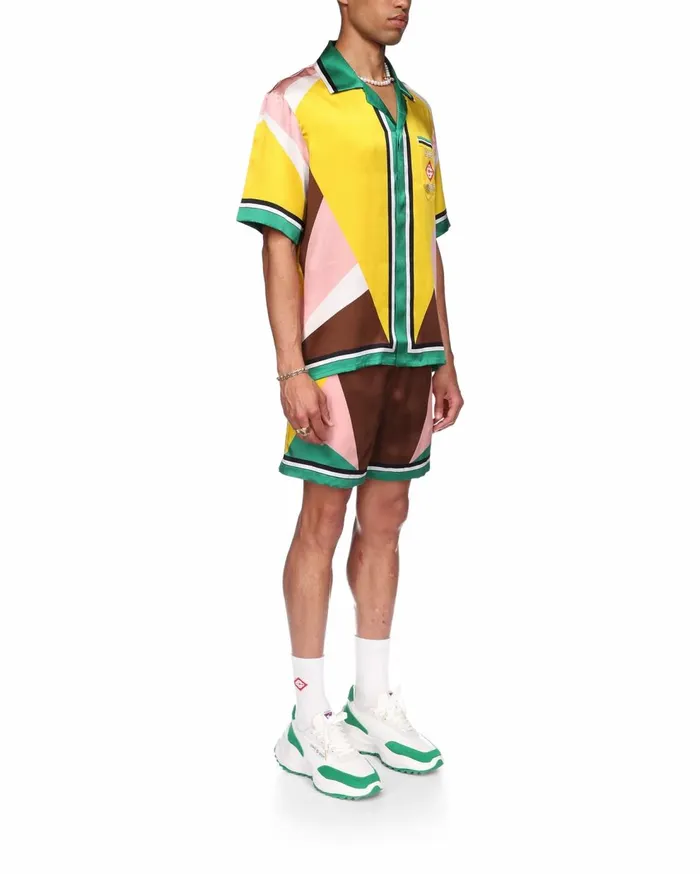 Shirts MenWomen Casablanca Paris Casa Sport Silk Shirt Shirts MenWomen Casablanca Paris Casa Sport Silk Shirt