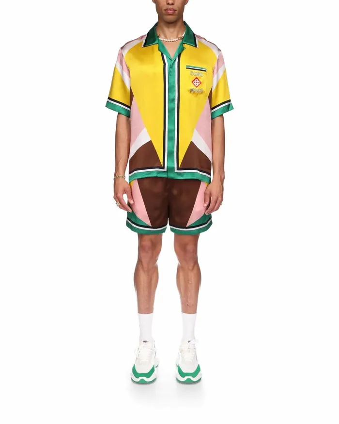 Shirts MenWomen Casablanca Paris Casa Sport Silk Shirt Shirts MenWomen Casablanca Paris Casa Sport Silk Shirt