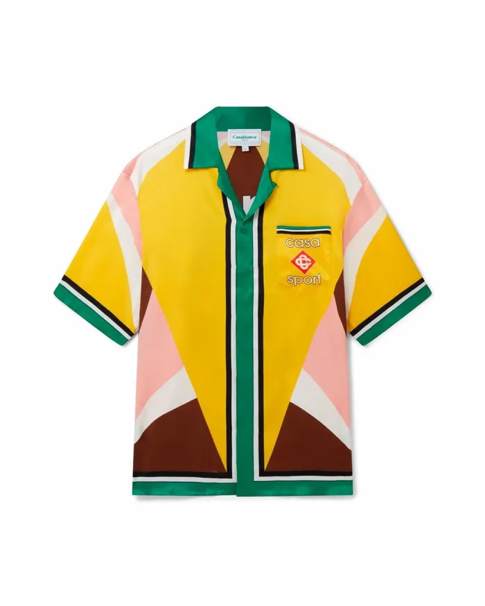 Shirts MenWomen Casablanca Paris Casa Sport Silk Shirt Shirts MenWomen Casablanca Paris Casa Sport Silk Shirt