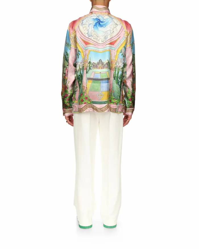 Shirts MenWomen Casablanca Paris Le Jardin Ideal Shirt Shirts MenWomen Casablanca Paris Le Jardin Ideal Shirt