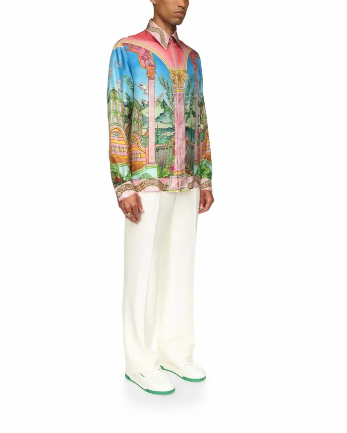 Shirts MenWomen Casablanca Paris Le Jardin Ideal Shirt Shirts MenWomen Casablanca Paris Le Jardin Ideal Shirt