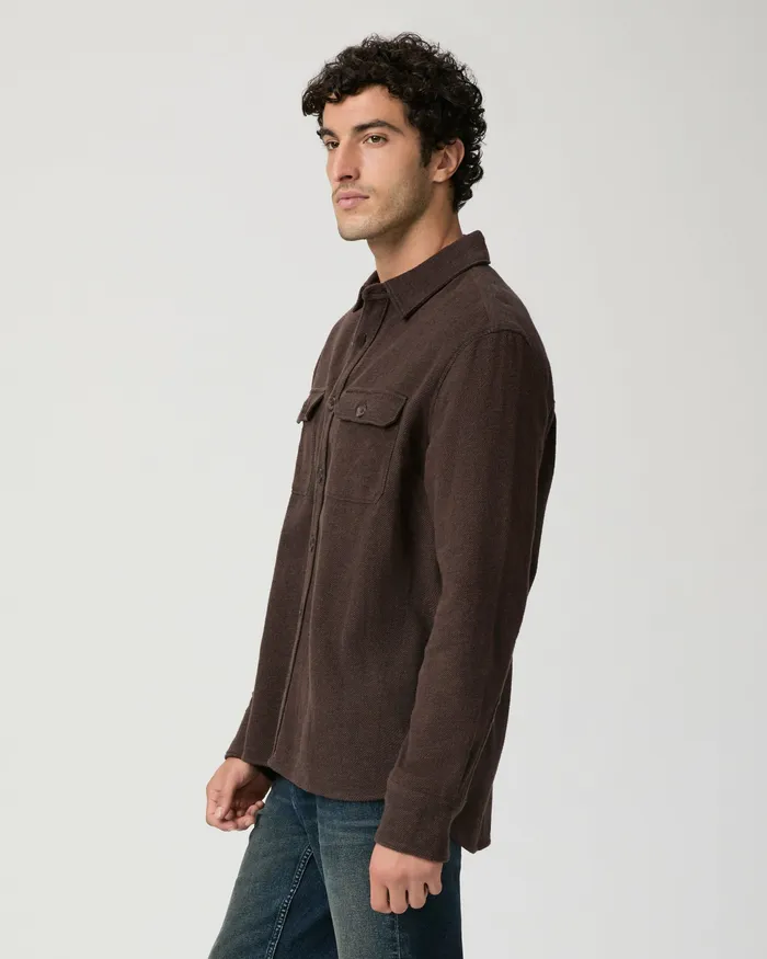 Shirts Wilbur Overshirt 8211 Smoked Cavern PAIGE Men Shirts Wilbur Overshirt 8211 Smoked Cavern PAIGE Men