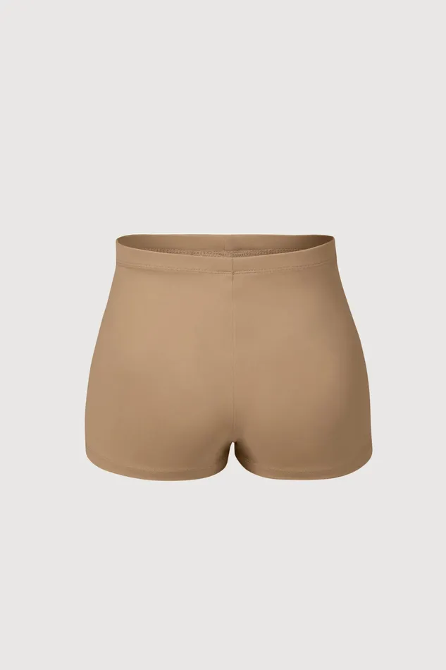 Shorts and Briefs Girls Starr High Waist Short Tan Bloch Children