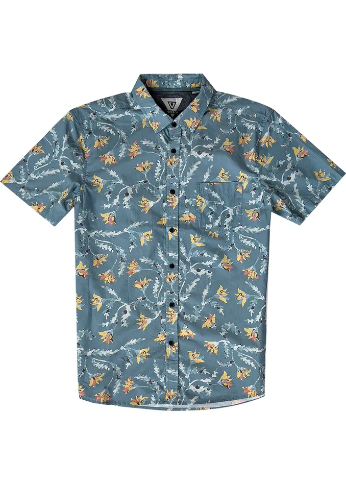 Sight Study Eco Ss Shirt Night Men Shirts and Flannels Vissla