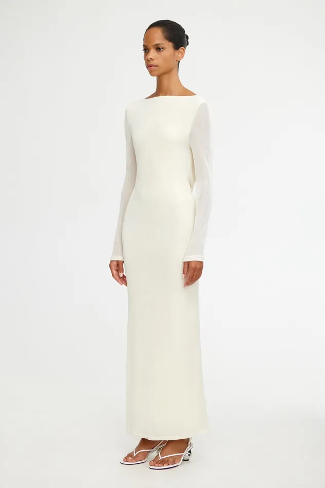 Significant Other LUNA LONG SLEEVE MAXI DRESS Women Core