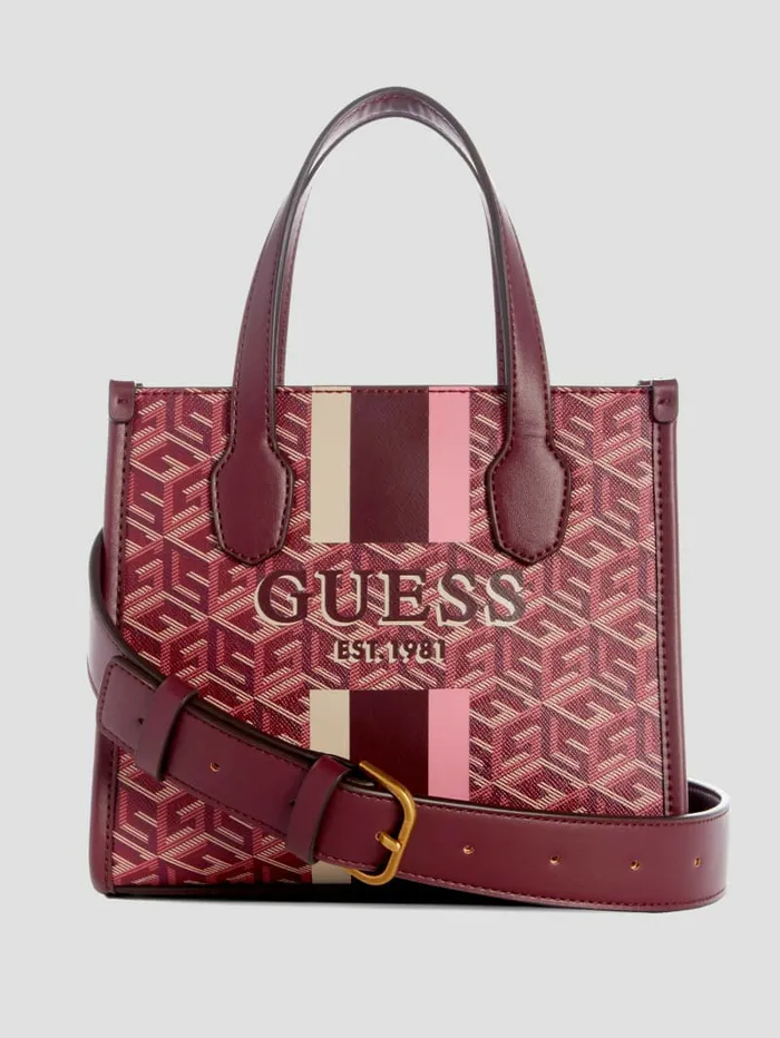 Silvana Mini Totes Montego Wash Women Handbags GUESS