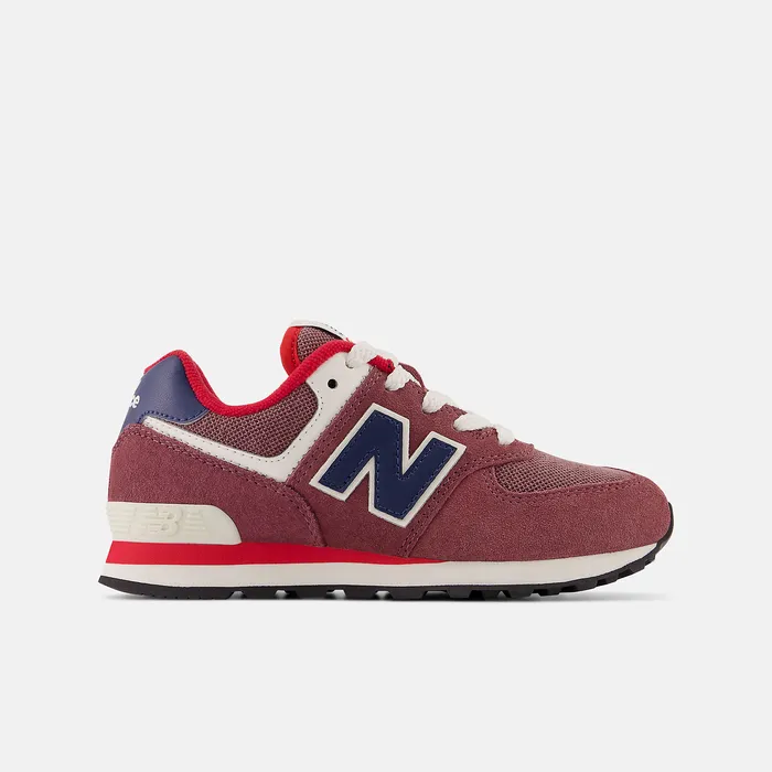 Size 105 8211 3 574 Washed Burgundy with NB Navy New Balance Kids