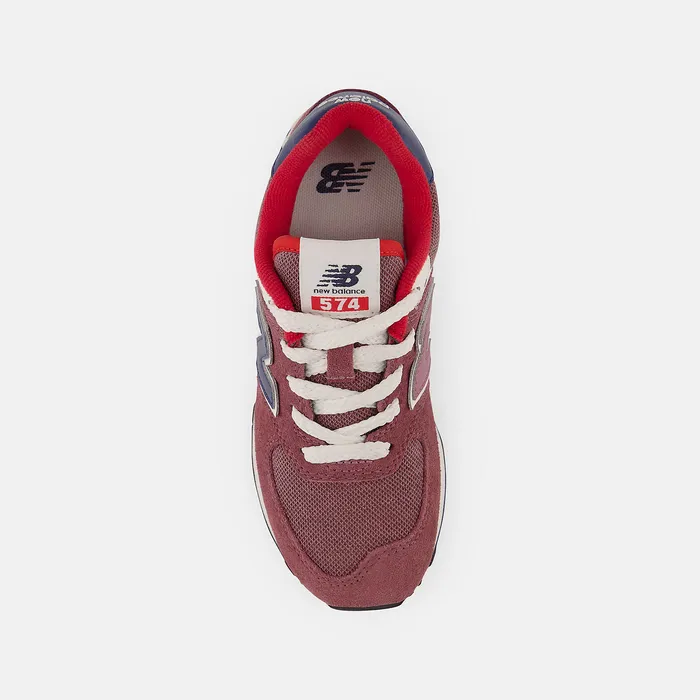 Size 105 8211 3 574 Washed Burgundy with NB Navy New Balance Kids Size 105 8211 3 574 Washed Burgundy with NB Navy New Balance Kids
