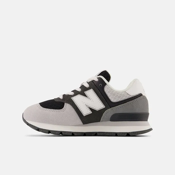 Size 105 8211 3 Kids 574 Blacktop with White New Balance Size 105 8211 3 Kids 574 Blacktop with White New Balance