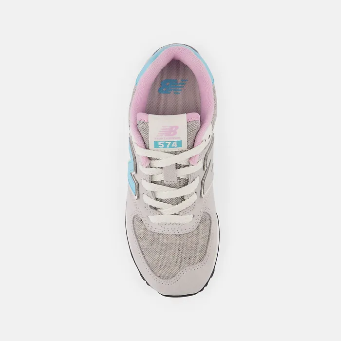 Size 105 8211 3 Kids 574 Brighton Grey with Summer Aqua and Lilac Cloud New Balance Size 105 8211 3 Kids 574 Brighton Grey with Summer Aqua and Lilac Cloud New Balance