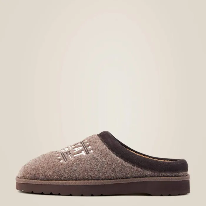 Slippers Men Ariat Ariat 93 Liberty Square Toe Slipper Brown Slippers Men Ariat Ariat 93 Liberty Square Toe Slipper Brown