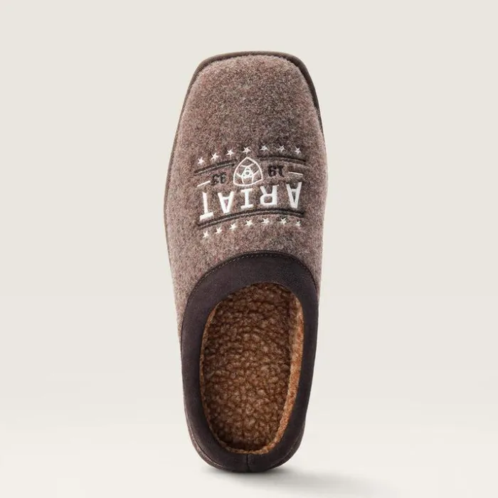 Slippers Men Ariat Ariat 93 Liberty Square Toe Slipper Brown Slippers Men Ariat Ariat 93 Liberty Square Toe Slipper Brown