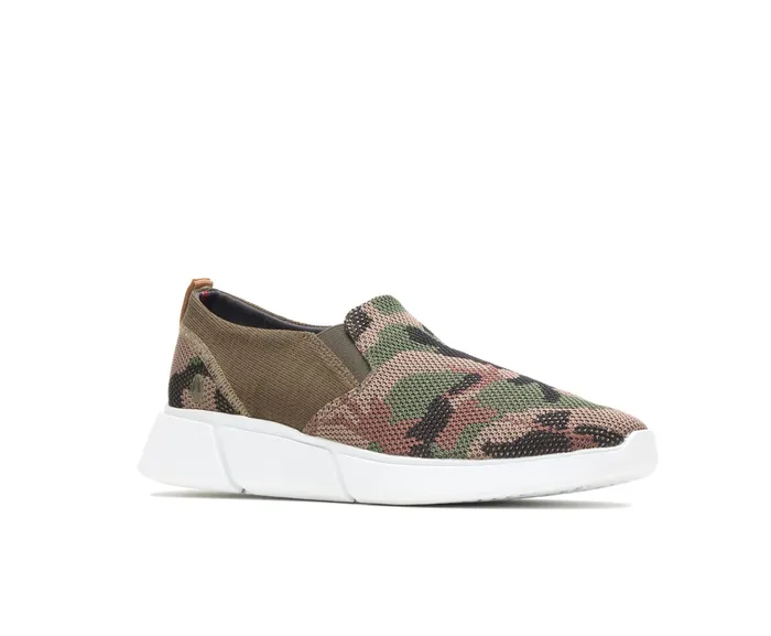 Sneakers Cooper SlipOn Olive Camo Knit Hush Puppies Men Sneakers Cooper SlipOn Olive Camo Knit Hush Puppies Men