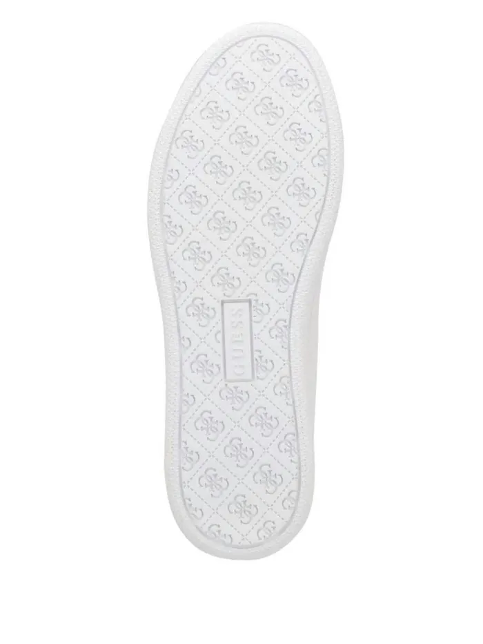 Sneakers GUESS Women Renzy Debossed Logo LowTop Sneakers White Graffiti
