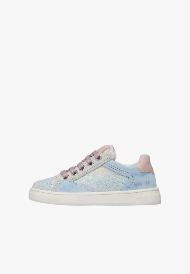 Sneakers Kids Naturino NATURINO QUAR ZIP Pinklight Blue