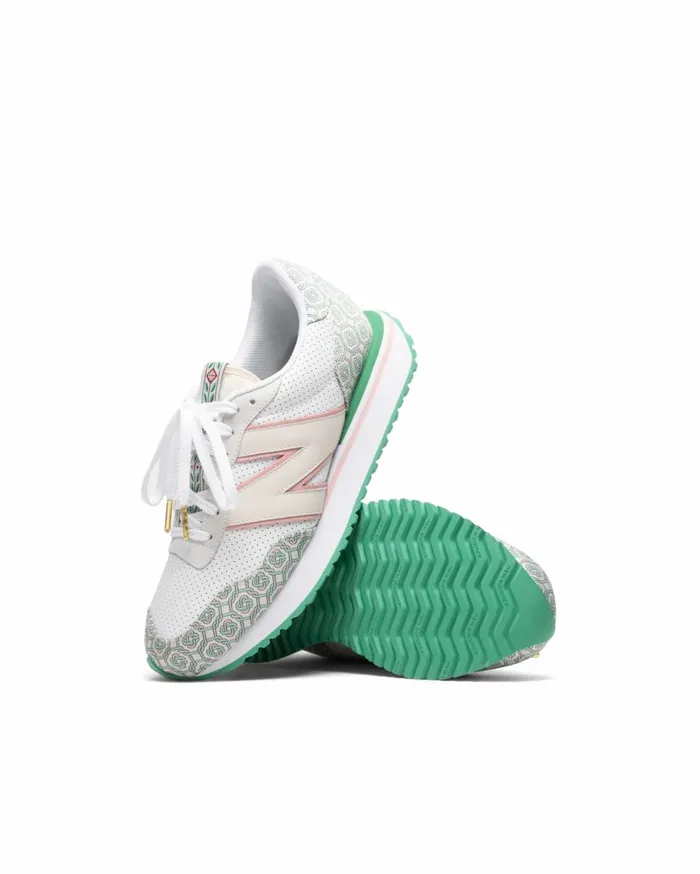 Sneakers MenWomen Casablanca Paris 237 Light Monogram Casablanca and New Balance