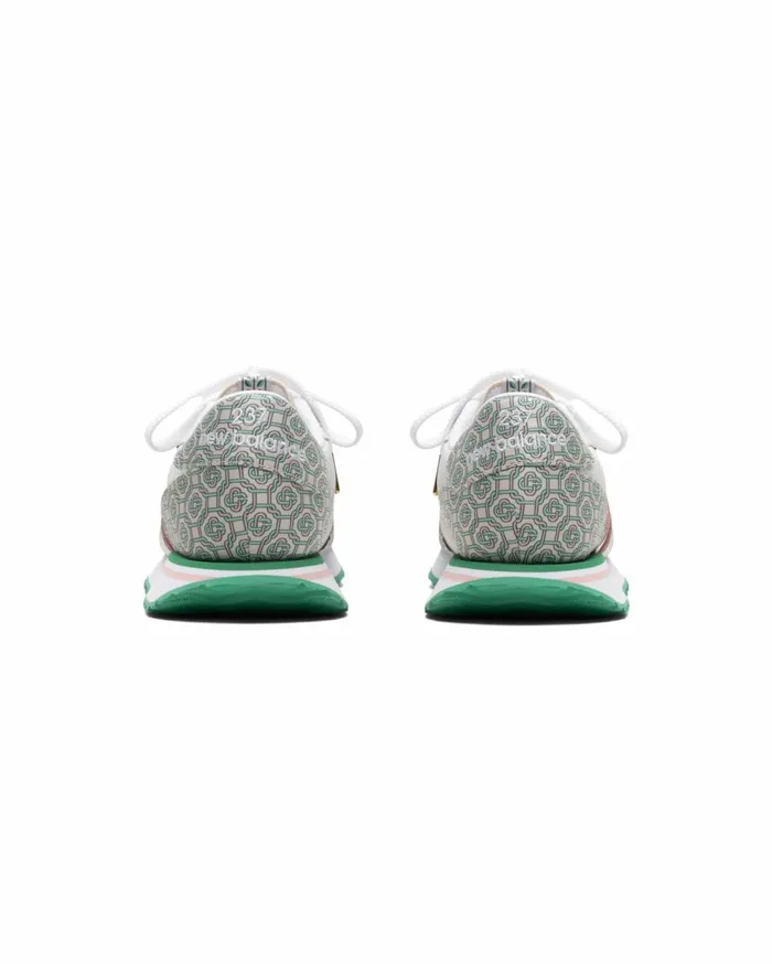 Sneakers MenWomen Casablanca Paris 237 Light Monogram Casablanca and New Balance