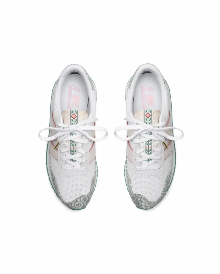 Sneakers MenWomen Casablanca Paris 237 Light Monogram Casablanca and New Balance