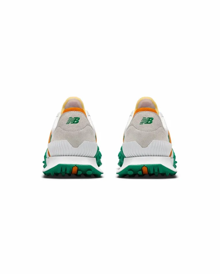 Sneakers MenWomen Casablanca Paris XC72 Green and Orange Casablanca And New Balance