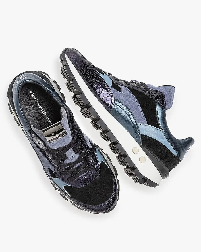 Sneakers Women Floris Van Bommel Blokki 0401 Craquele