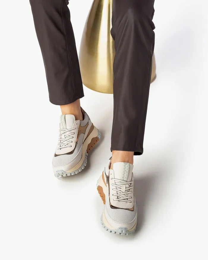 Sneakers Women Floris Van Bommel Grommi 0102 Printedleather