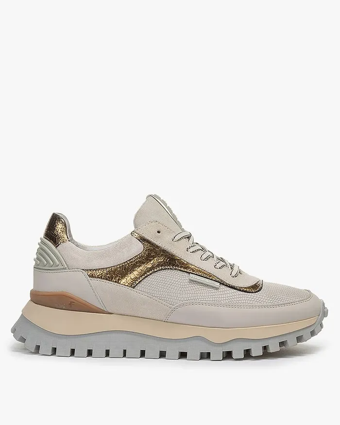 Sneakers Women Floris Van Bommel Grommi 0102 Printedleather