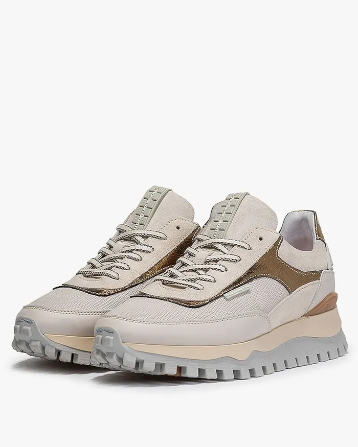 Sneakers Women Floris Van Bommel Grommi 0102 Printedleather