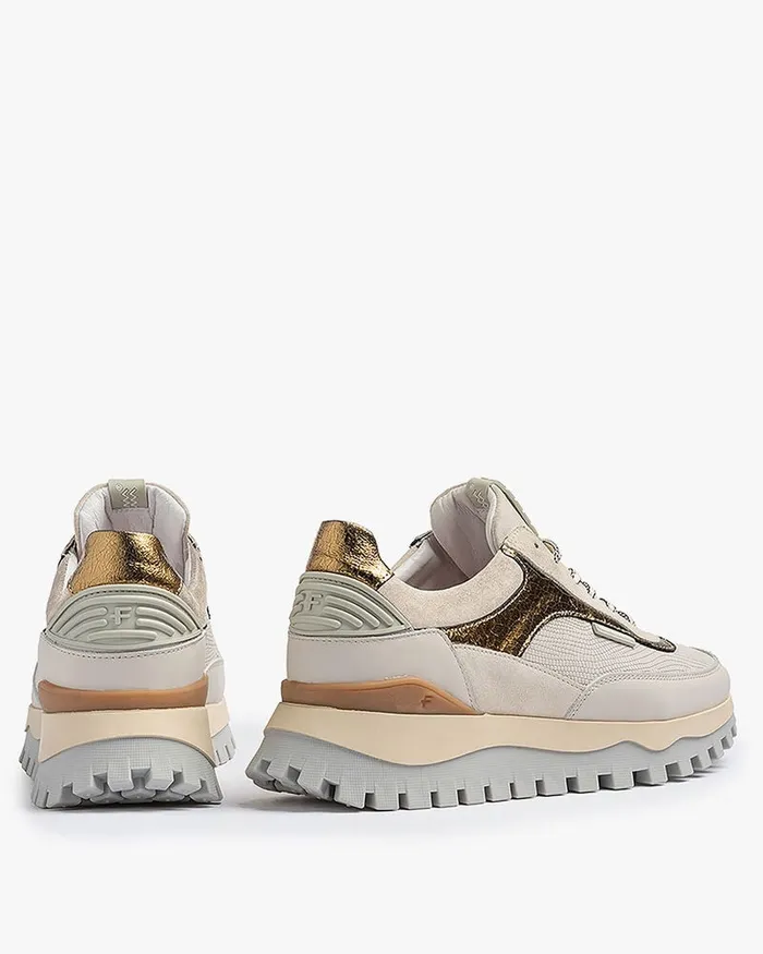 Sneakers Women Floris Van Bommel Grommi 0102 Printedleather